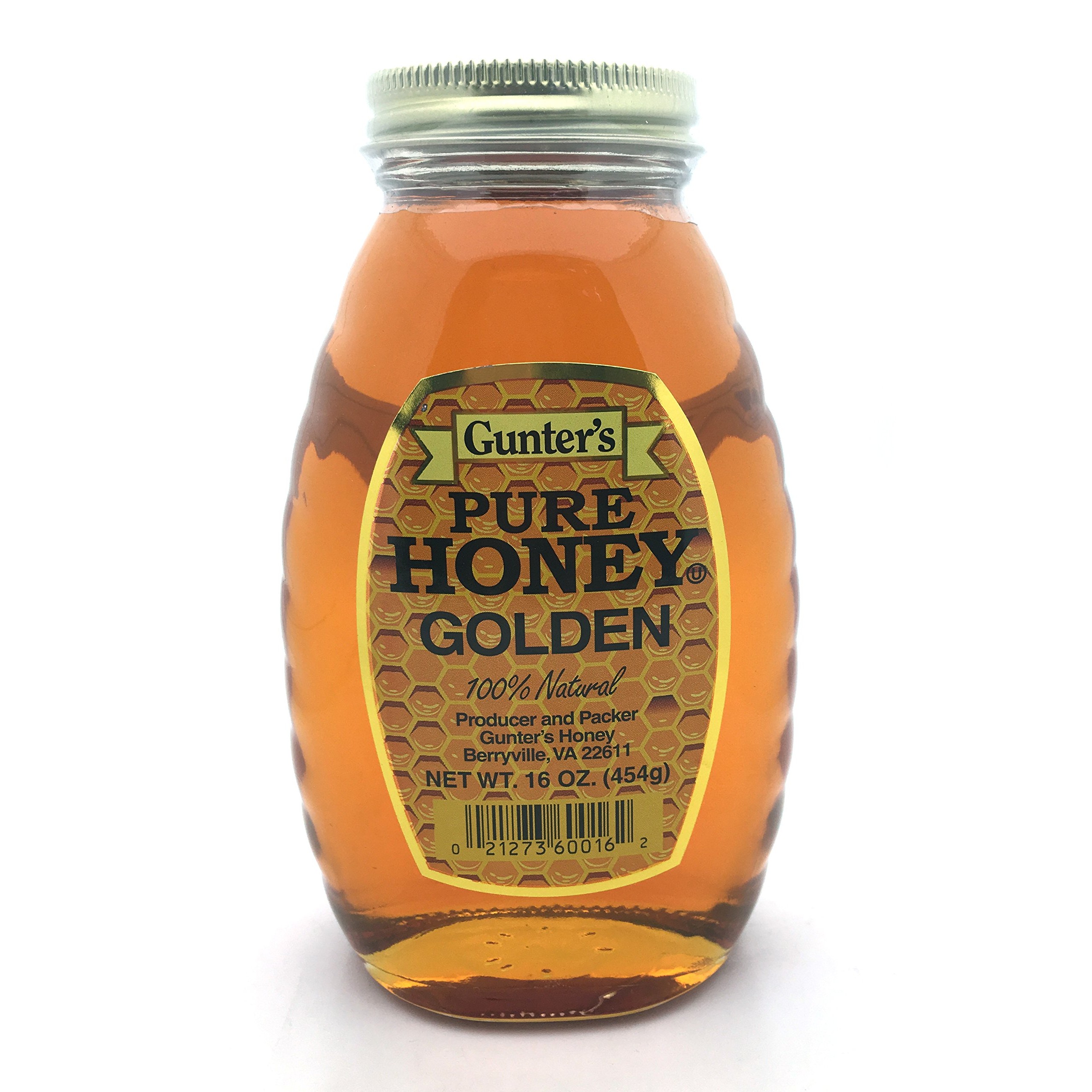 GUNTER'S GOLDEN PURE HONEY 16 OZ