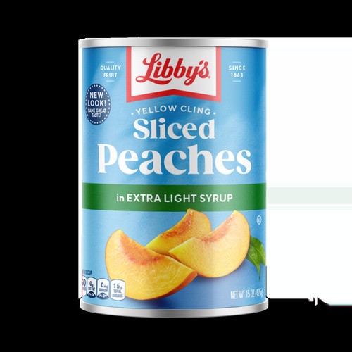 LIBBY PEACH SLICES IN LIGHT SYRUP 15 OZ