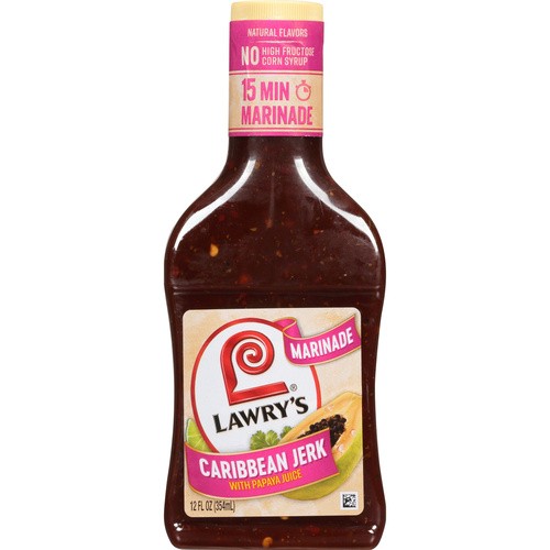 LAWRY'S CARIBBEAN JERK MARINADE 12 OZ