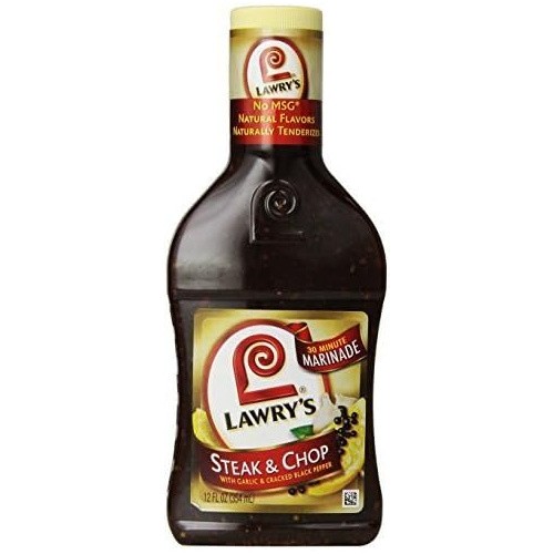 LAWRYS MARINADE STEAK&CHOP 12 OZ