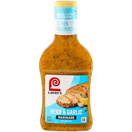 LAWRYS MARINADE HERB&GARLIC              12 OZ
