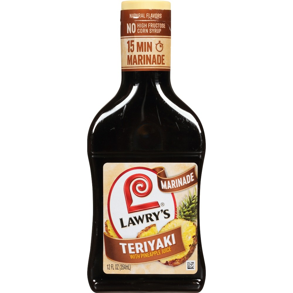 Lawry's Marinade Teriyaki With Pineapple Juice 12 Oz