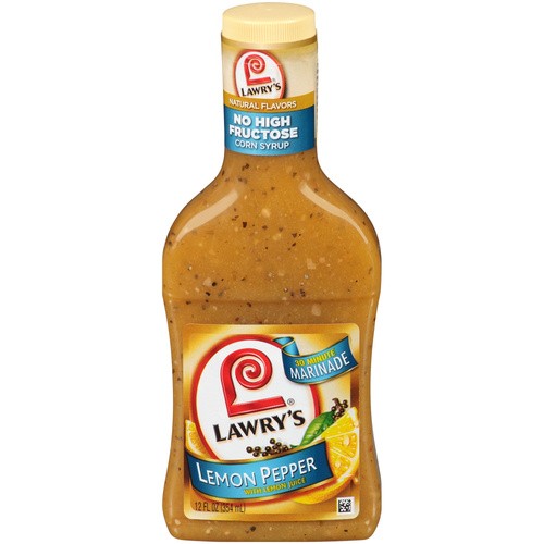LAWRYS MARINADE LEMON PEPPER W LM JC 12 OZ