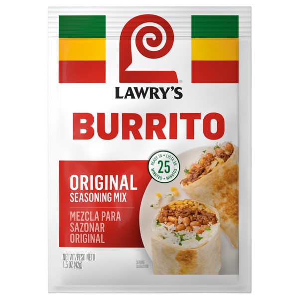 LAWRYS BURRITO SPICES & SEASONING MIX 42 GM