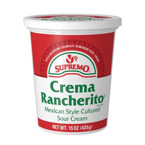 V&V SUPREMO CREMA RANCHERITO 15 OZ
