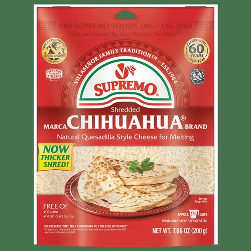 V&V SUPREMO CHIHUAHUA SHREDDED 200GR