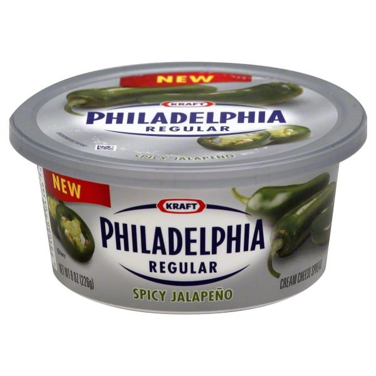 PHILADELPHIA CREAM CHEESE JALAPENO 8 OZ