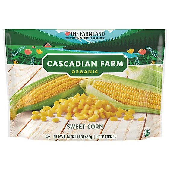 CASCADIAN FARM CORN 16 OZ