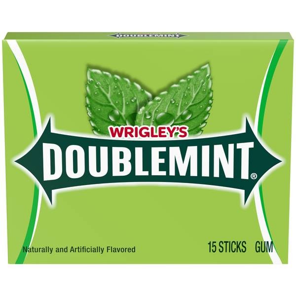 WRIGLEYS DOUBLEMINT 15 COUNT