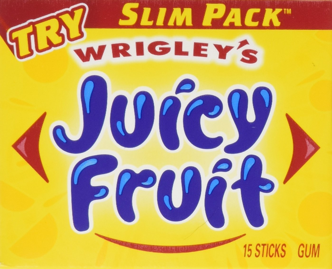 Wrigley's Juicy Fruit Gum 15 Count