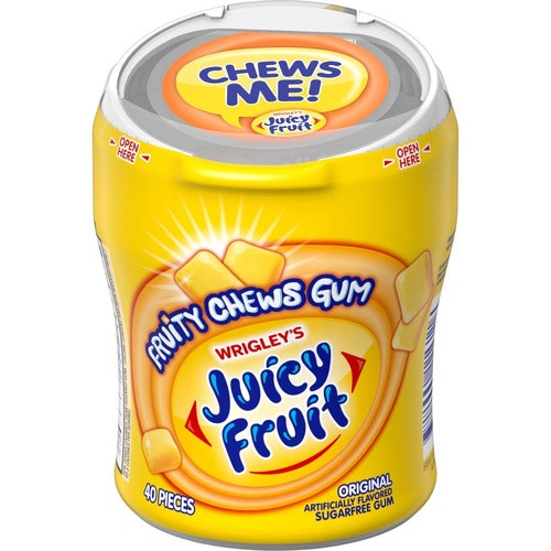 JUICY FRUIT FRUITY CHEW BTL 40 COUNT