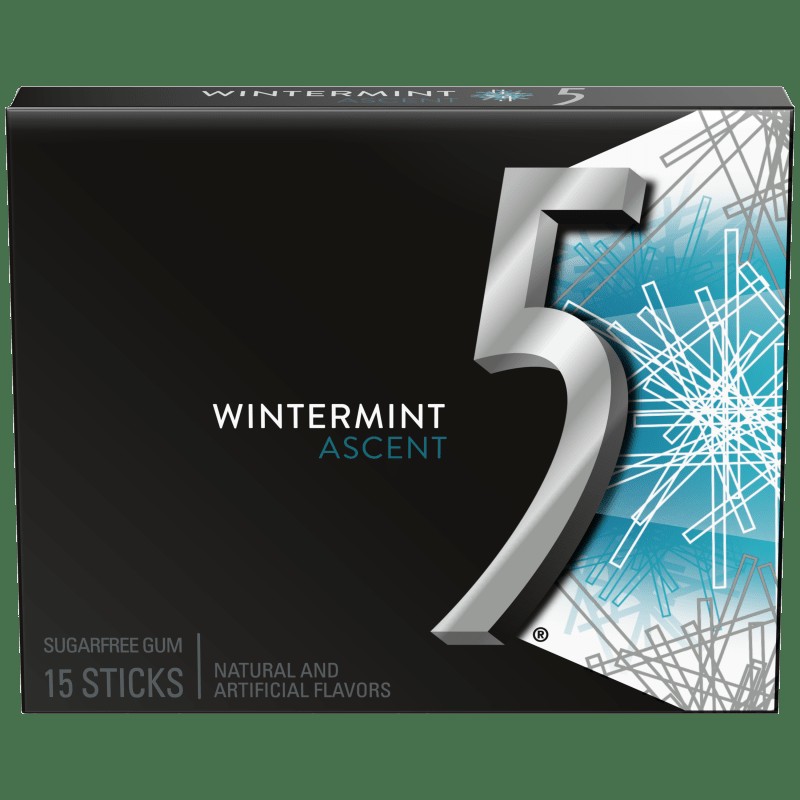 5 GUM ASCENT WINTERMINT 15 COUNT