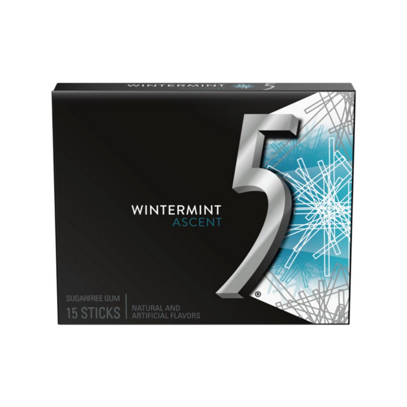 5 GUM ASCENT WINTERMINT 15 COUNT