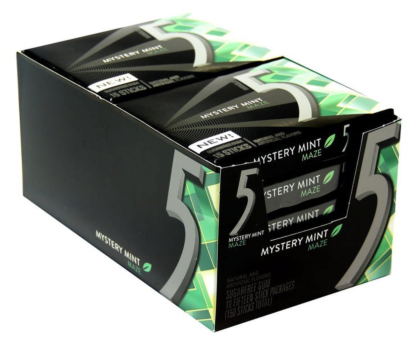 5 GUM MYSTERY MINT 14 PCS