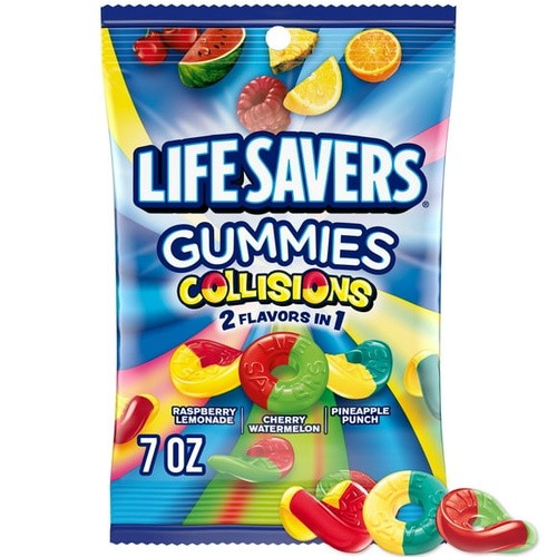 Life Savers Gum Collisions 7 Oz