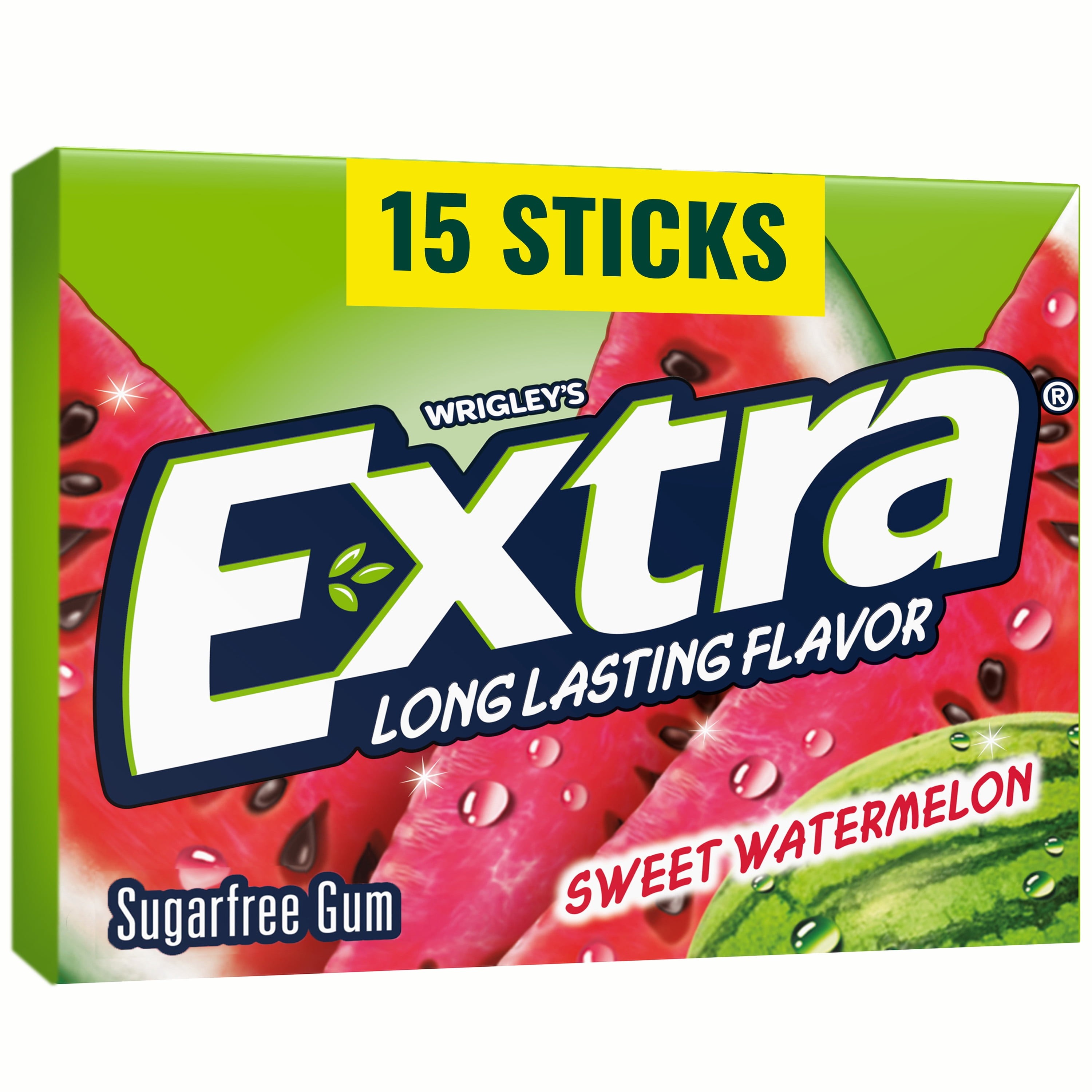 EXTRA SWEET WATERMELON GUM 15 PCS