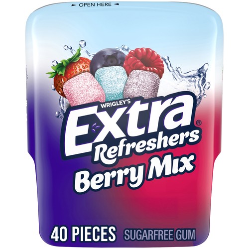 EXTRA REFRESHERS MIX BERRY 40 PCS