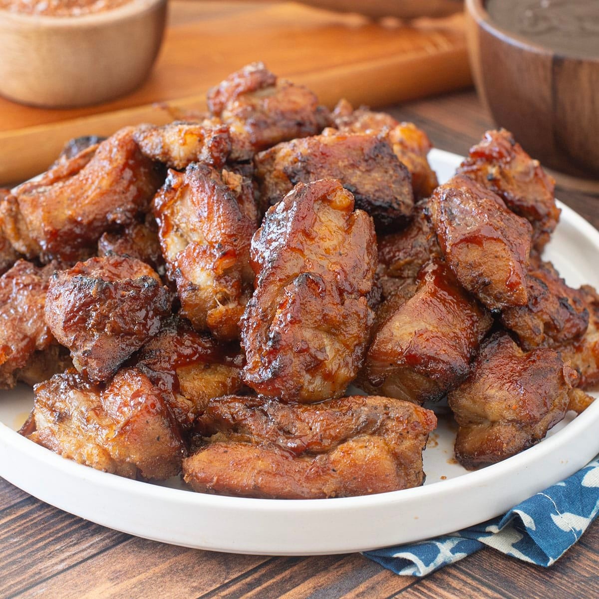 PORK RIBS TIPS                           1 LBS