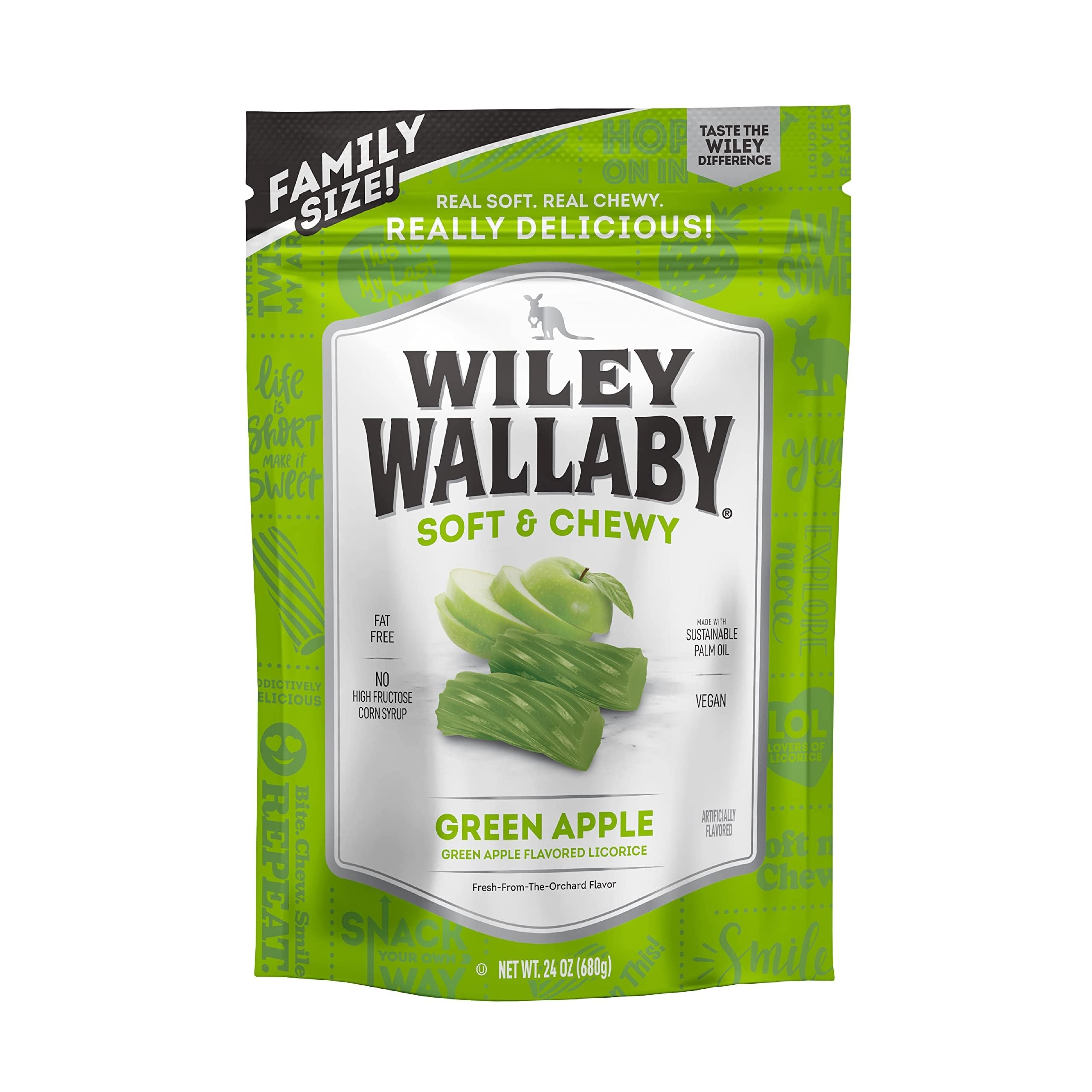 WILEY GREEN APPLE LICORICE 1 PACK