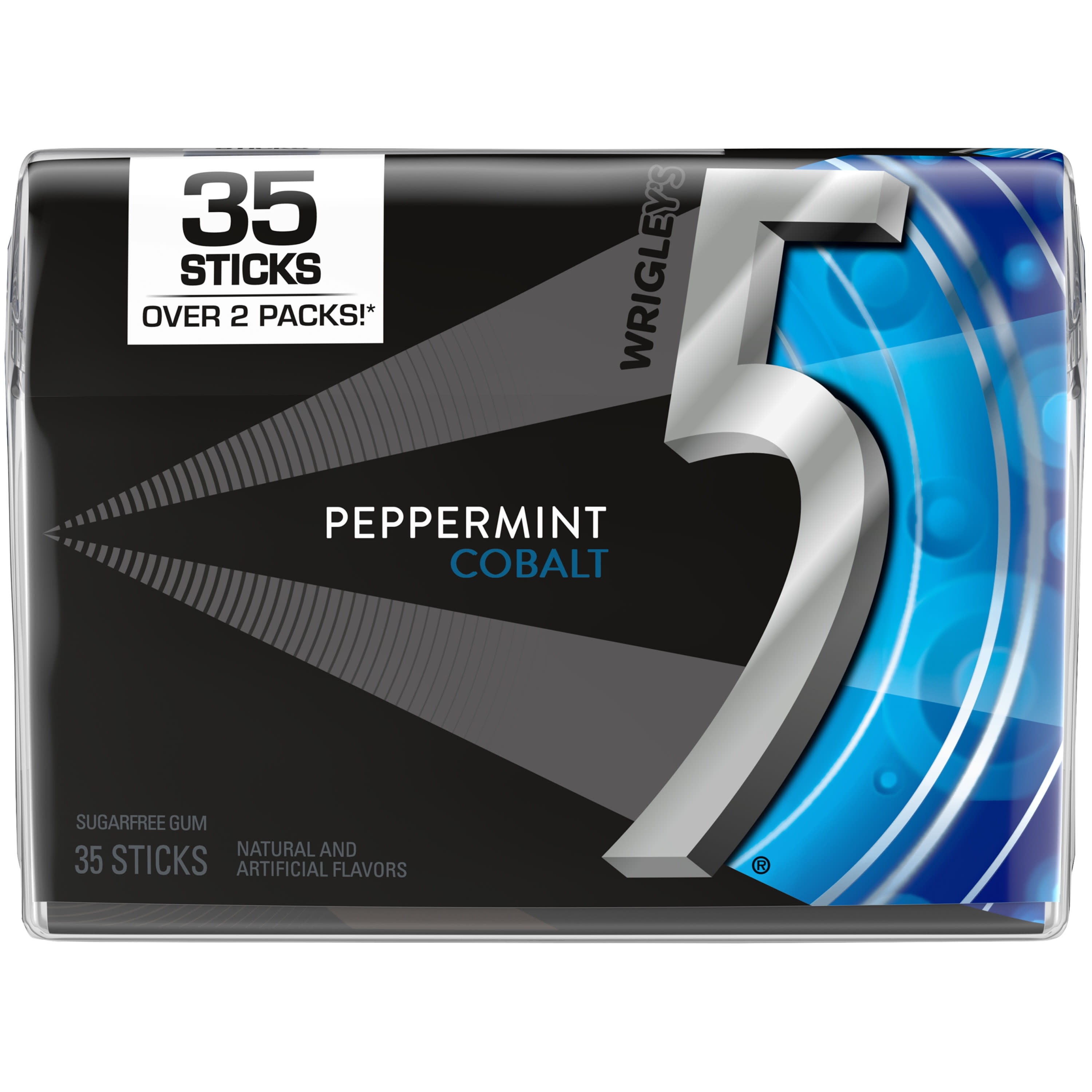 5 GUM PEPPERMINT COBALT 1 PACK