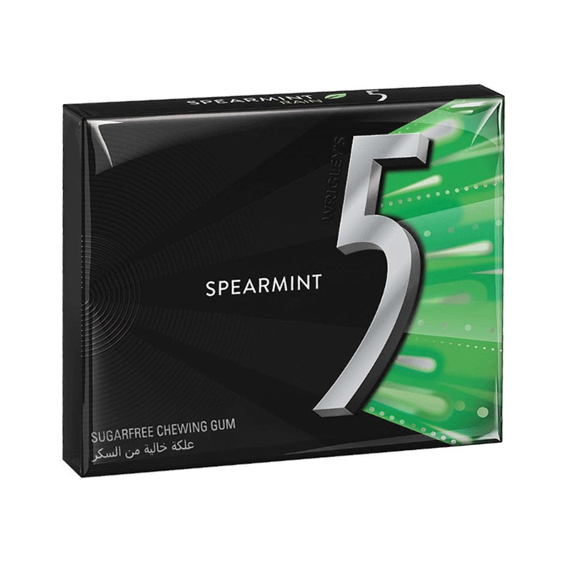 5 GUM SPEARMINT RAIN 1 PACK