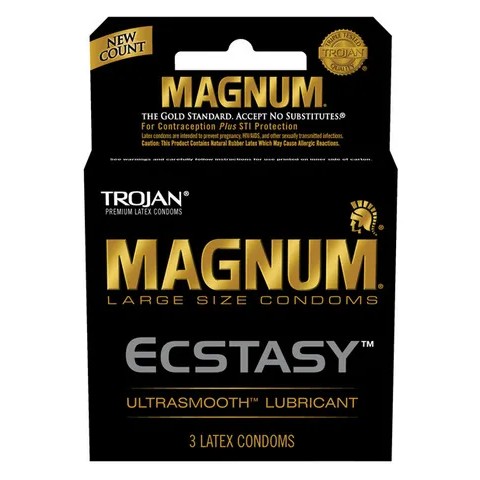 Trojan Magnum Ecstasy Condoms 3 PCS