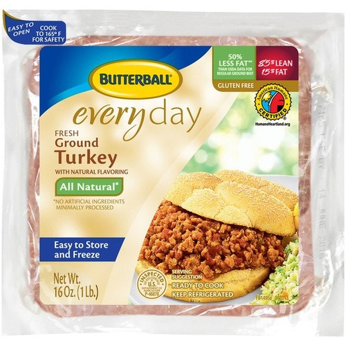 BUTTER GROUND TURKEY 16 OZ