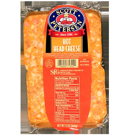 ASHLAND HOT HEAD CHEESE                  1 LBS