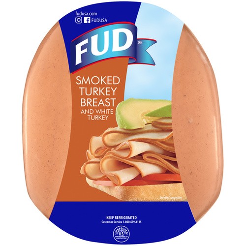 FUD SMOKED TURKEY BREAST 1 LBS