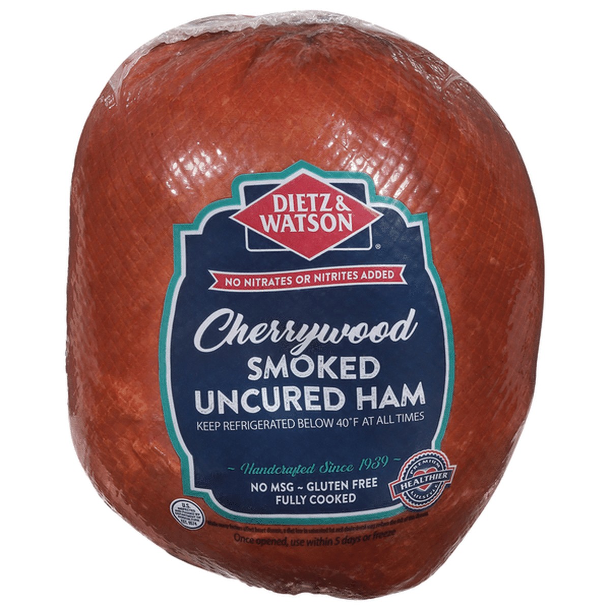 DIETZ & WATSON CHERRYWOOD SMOKED HAM     1 LBS