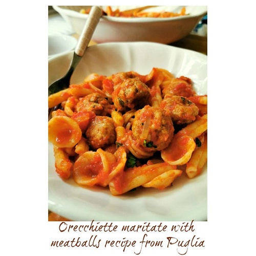 ORECHIETTE & MEATBALLS                   1 LBS