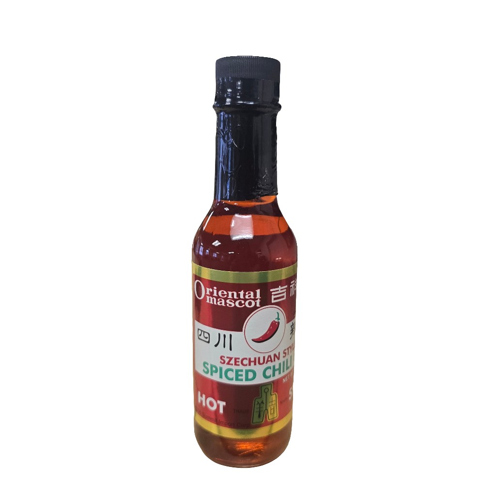 ORIENTAL MASCOT SZECHUAN CHILI OIL 0.31 Lbs