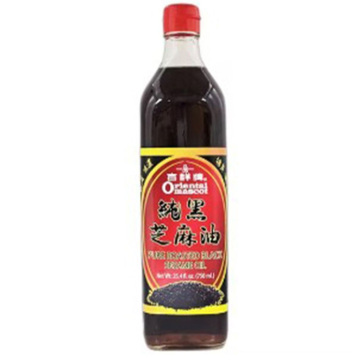 ORIENTAL MASCOT BLACK SESAME OIL 1 Lbs