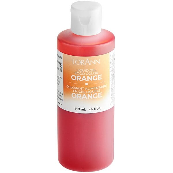 LORANN OILS LIQUID FOOD COLORING ORANGE 0.06 Lbs