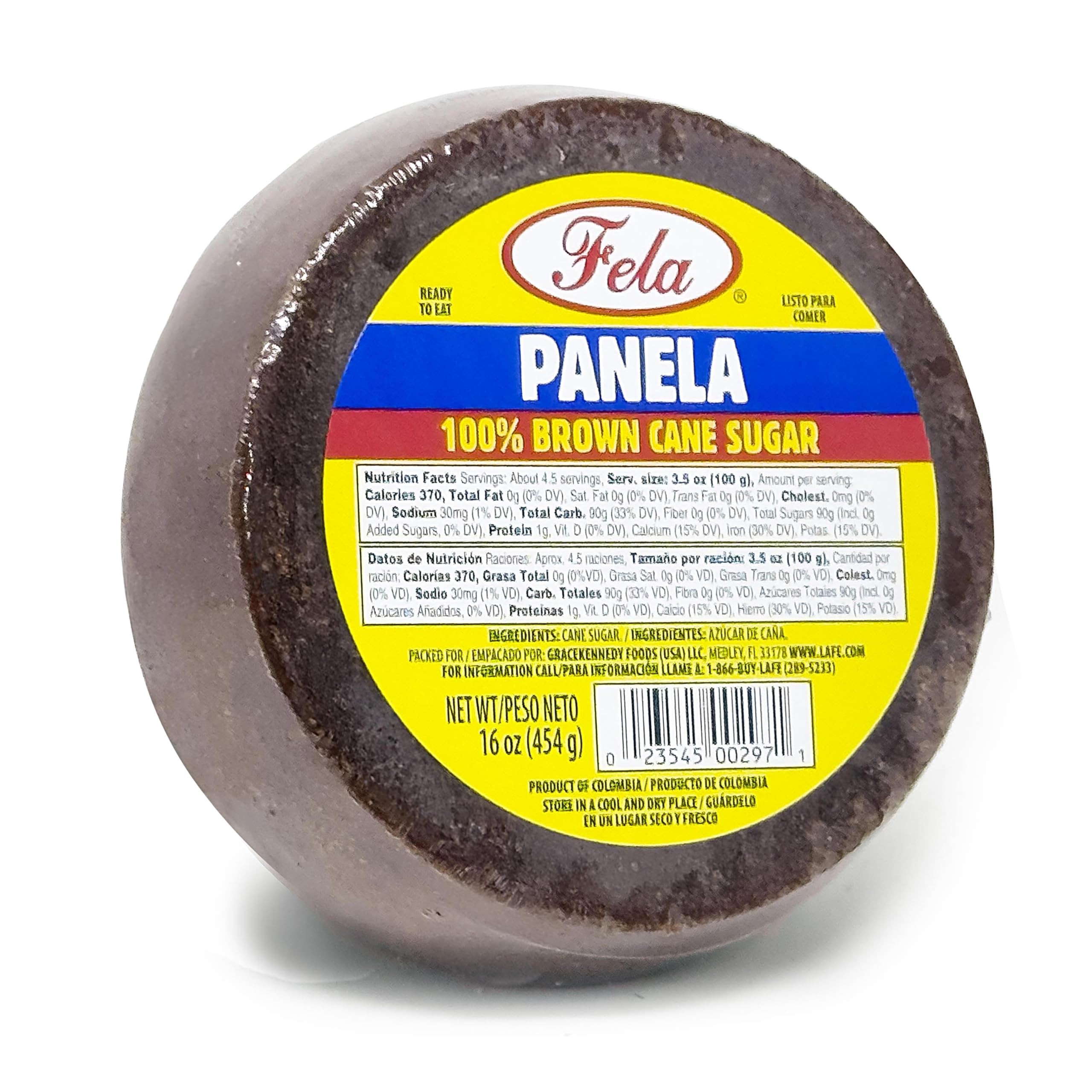 Fela Panela Round Jaggery 16 OZ
