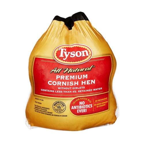 TYSON CORNISH HEN 5 LBS