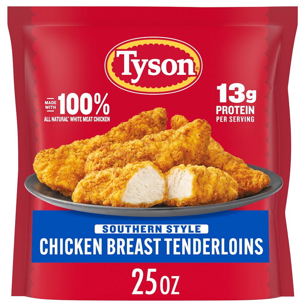 Tyson Southern Style Chicken Breast Tenderloins 25 OZ