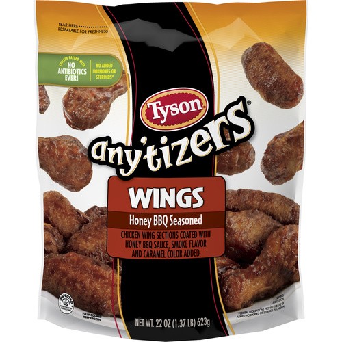 TYSON ANYTIZERS HNY BBQ 22 OZ