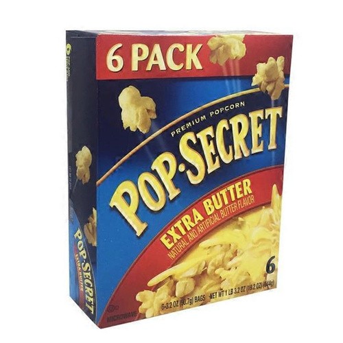 POP SECRET XTR BTR 6 3 OZ