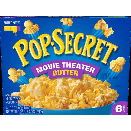 POP SECRET MOVIE THEATER BUTTER 19.2 OZ