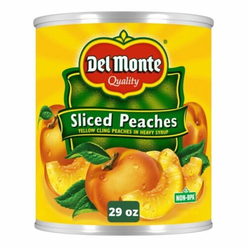 DM SLICED PEACHES 29 OZ