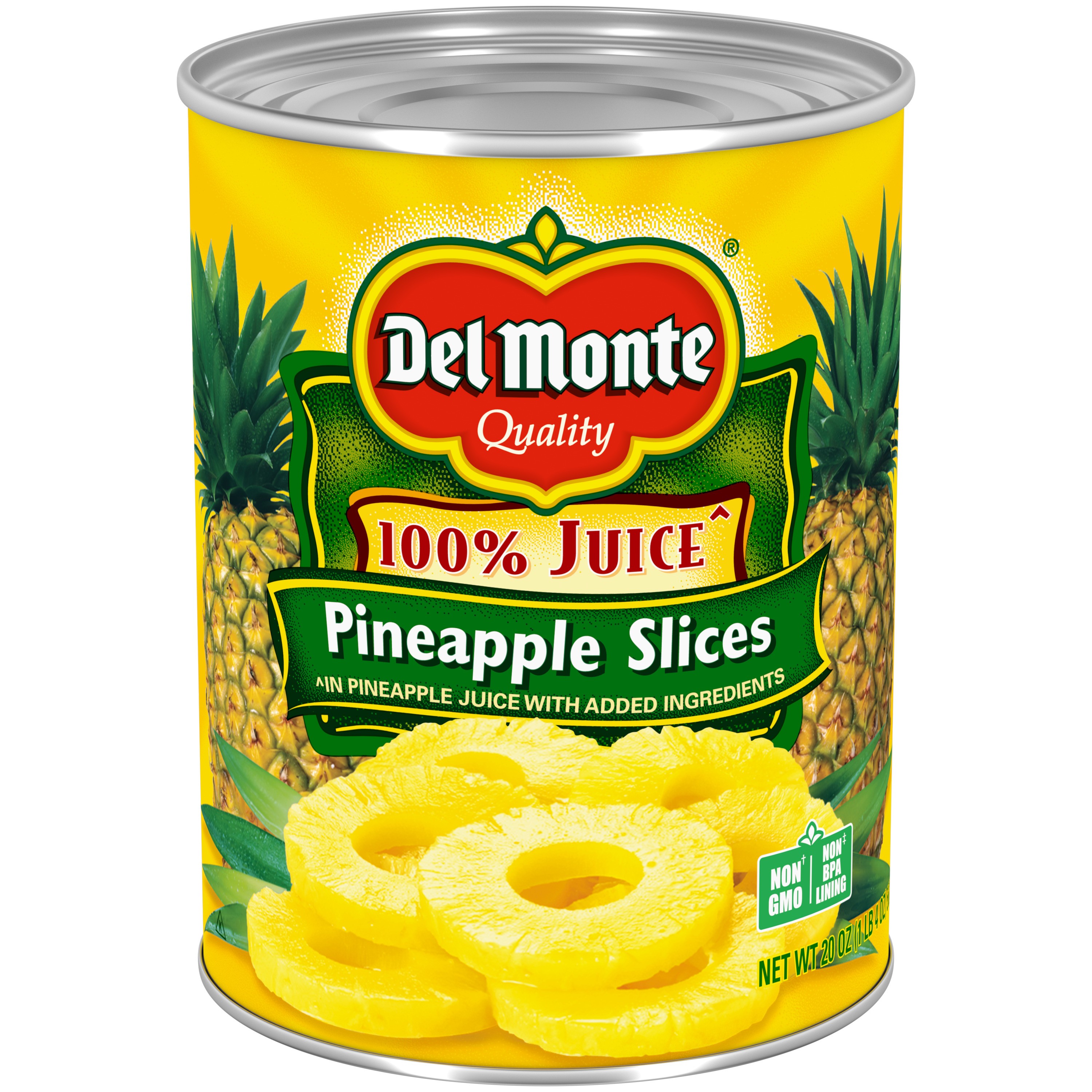 DEL MONTE PINEAPPLE SLICE 1 LBS