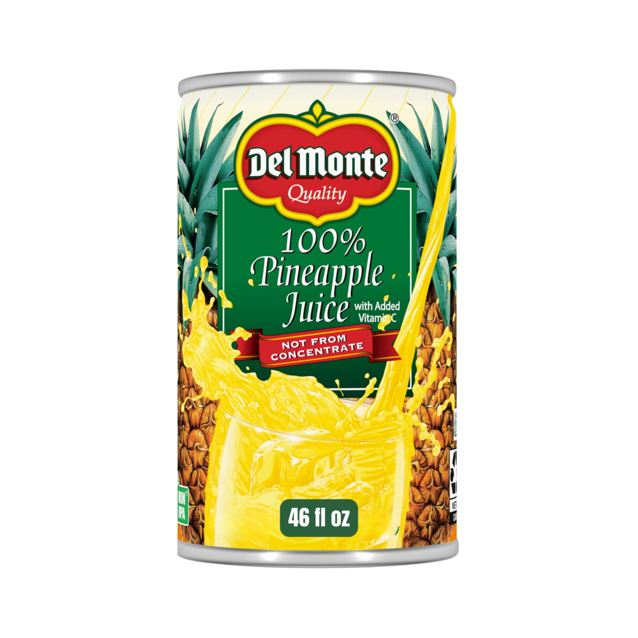 Del Monte Pineapple Juice 100% 46 Oz
