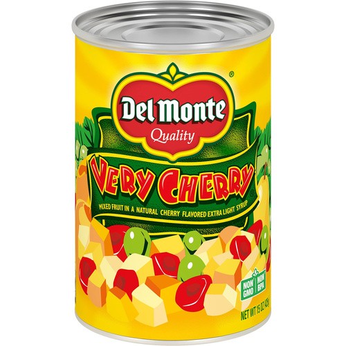 Del Monte Very Cherry Mixed Fruit 15 Oz