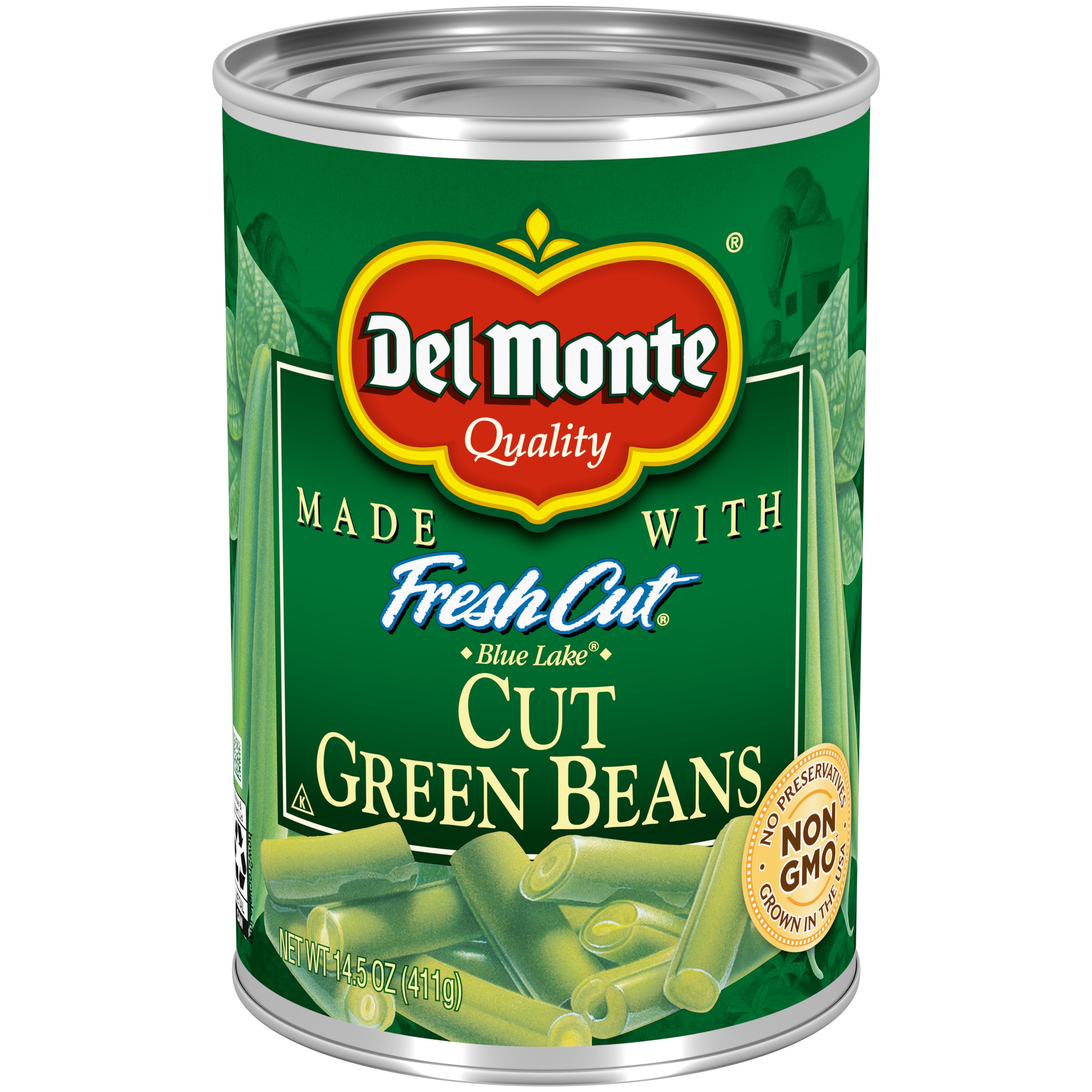 Del Monte Cut Green Beans 14.5 OZ