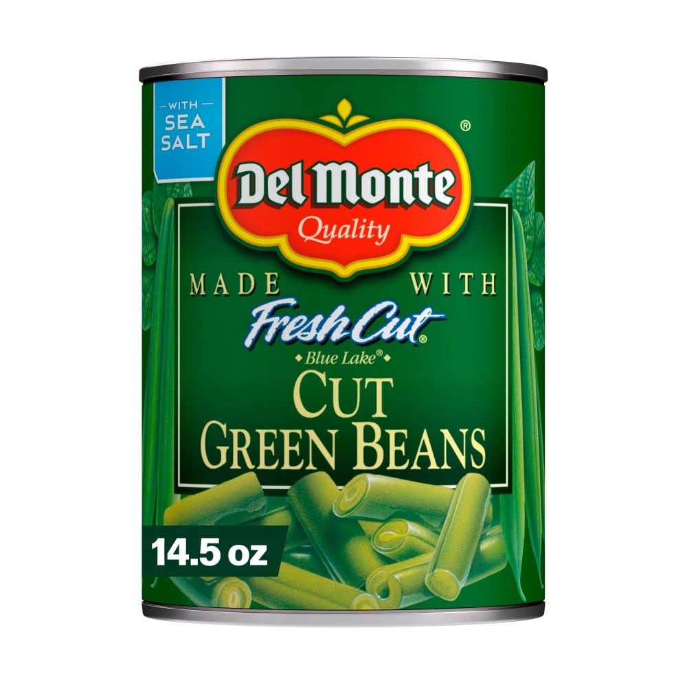 DELMONTE CUT GREEN BEANS 14.5 OZ