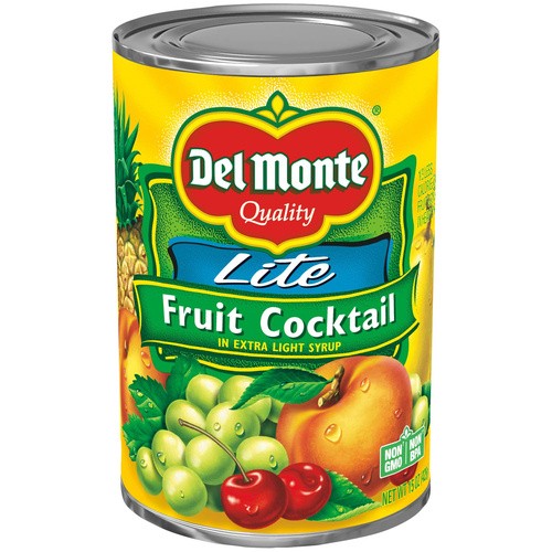 DEL MONTE LITE FRUIT COCKTAIL 15 OZ