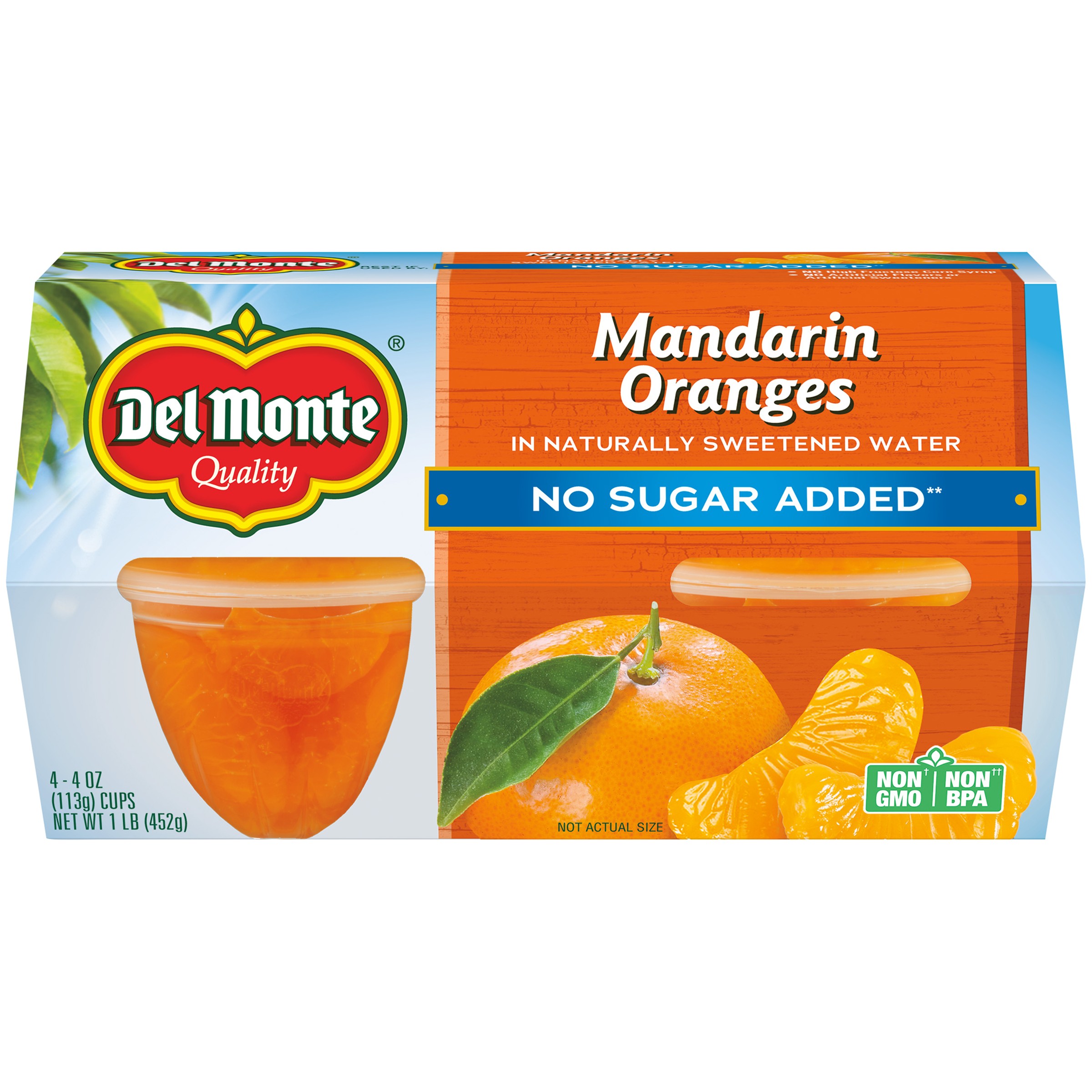 DEL MONTE MANDARIN ORANGE SF 4 PACK
