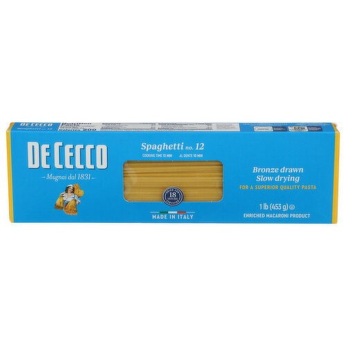 DECECCO SPAGHETTI 1 LBS