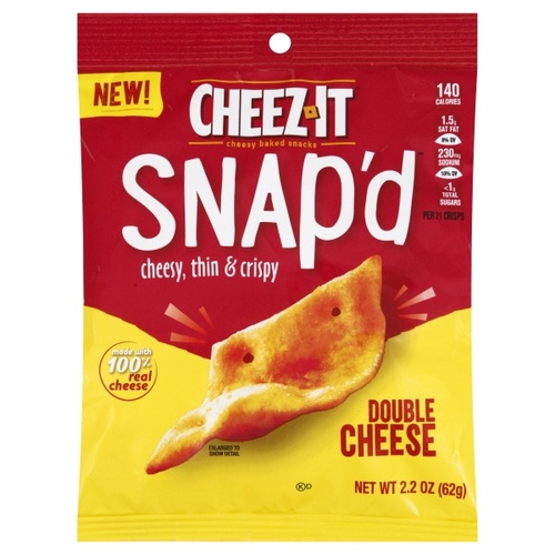 Cheezit Snapd Dbl Cheese 2.2 OZ